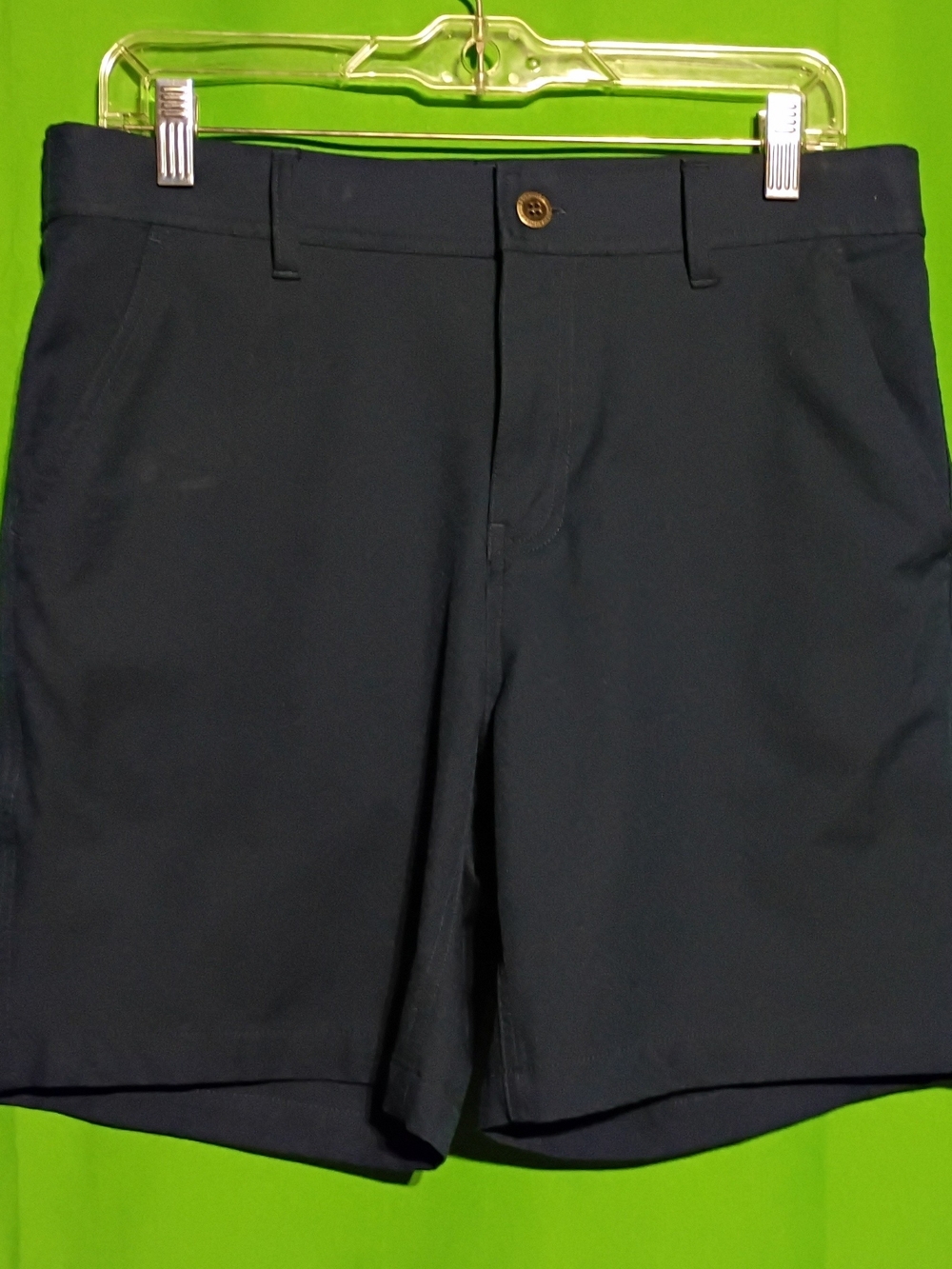 32 Degrees Cool Men’s Size M Navy Blue Active Shorts Stretch Performance